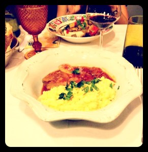 dinner at The Small dinner at The Small