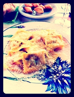 ravioli alle erbette