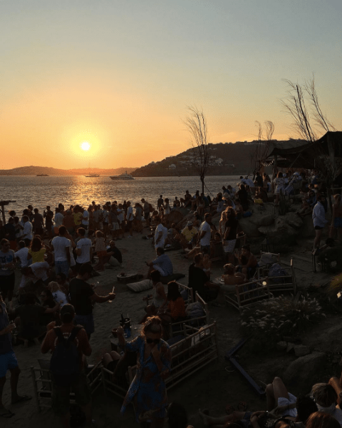 Sunset Scorpios Mykonos