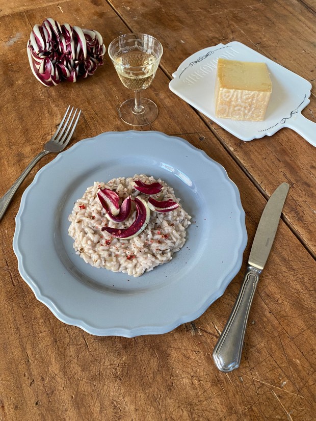 ricetta risotto radicchio